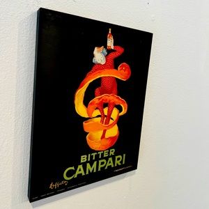 Bitter Campari framed print 8” x 10”